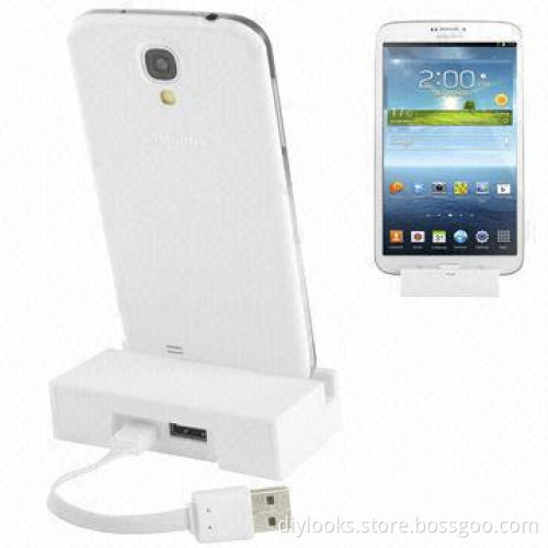 Wholesales Online USB Cradle Desktop Dock Charger for Samsung Galaxy Tab 3, White